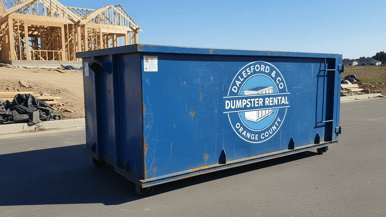 Yard Waste Dumpster Rental in Orange, CA